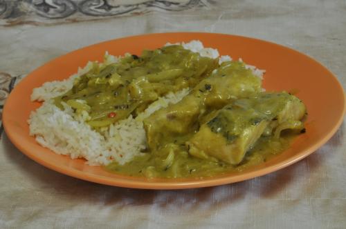 Ryba  v indické cibulové omáčce – Snadné Indie recept, zvládnete za 30 - 45 minut